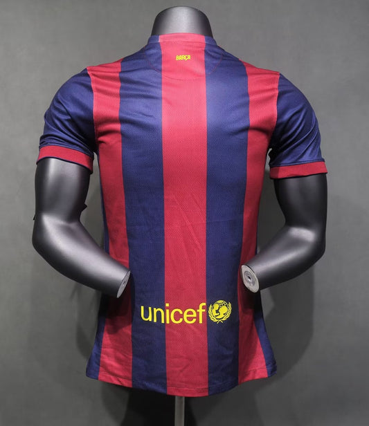 Retro Barcelona Home Player Football Jersey 2014/2015