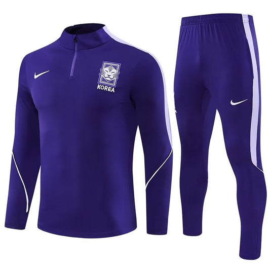 South Korea Training Tracksuit Black (Kids And Man 10-2XL) 2026/2027