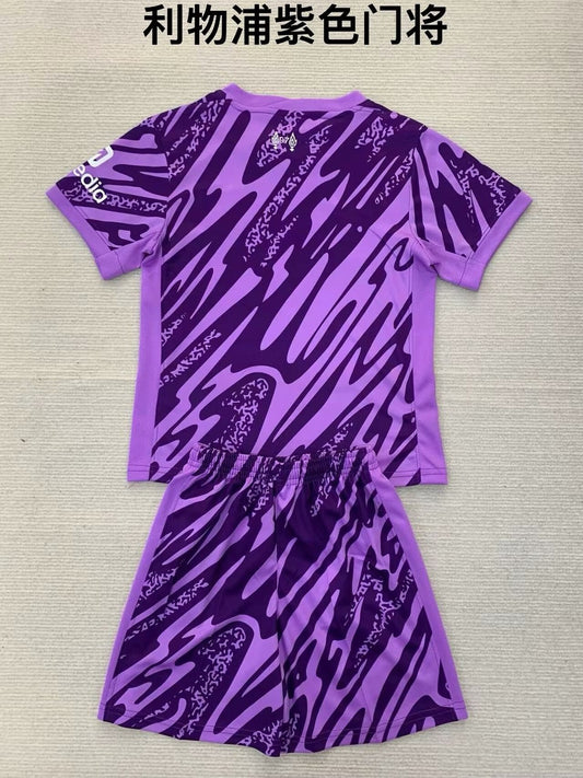 Liverpool Goalkeeper Kids Football Jersey 2024/2025