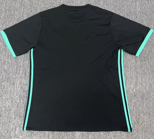 Retro Real Madrid Black UCL Final Football Jersey 2017/2018