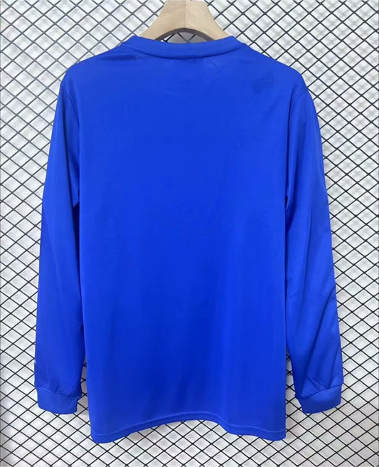 Retro Manchester United Jointly Blue Football Jersey