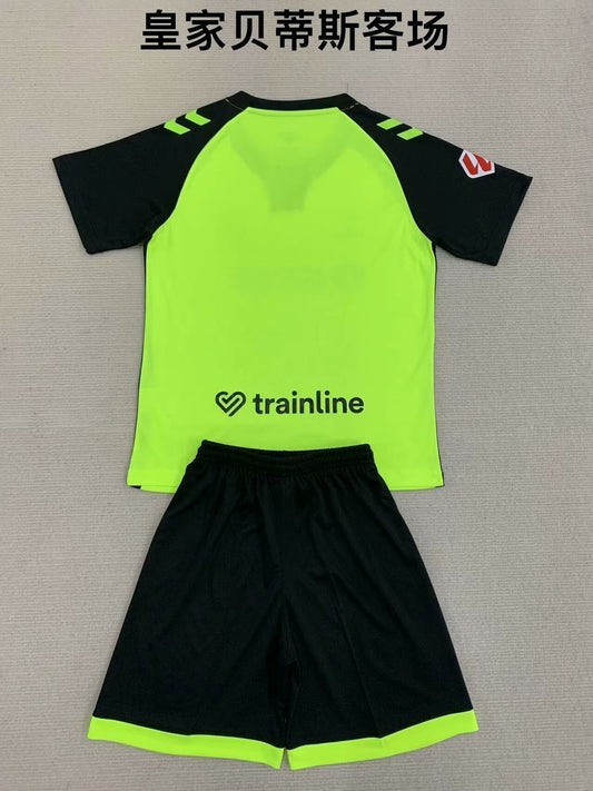 Real Betis Away Kids Football Jersey 2024/2025