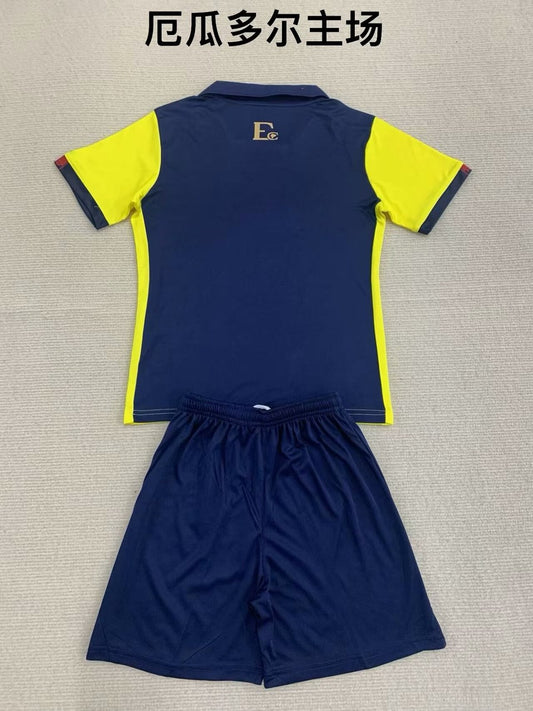 Ecuador Home Kids Football Jersey 2024/2025