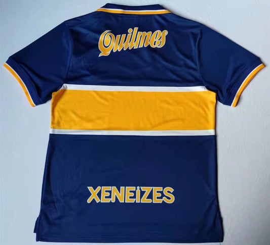 Retro Boca Juniors Home Fans Football Jersey 1996/1997