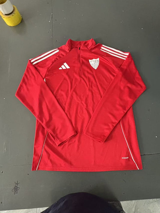 Sevilla Training Tracksuit Red 2025/2026