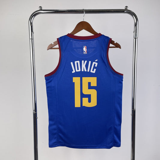 Denver Nuggets Blue #15 JOKIC NBA Season Jerseys 2021