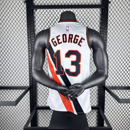 Los Angeles Clippers City Edition White #13 GEORGE NBA Season Jerseys 2020