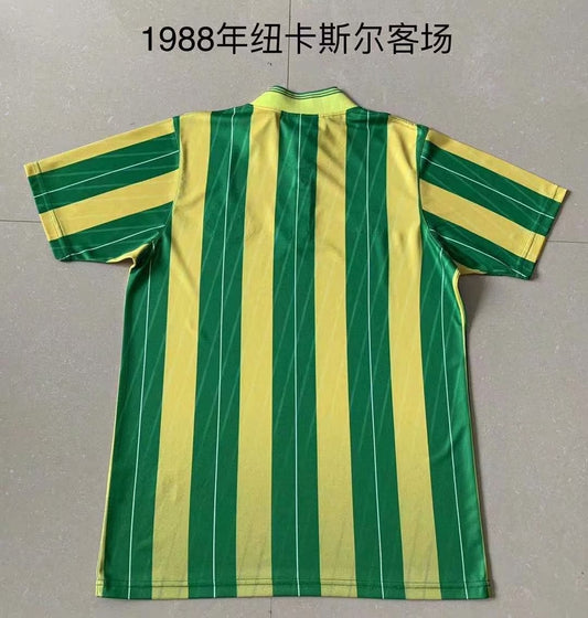 Retro Newcastle Away Fans Football Jersey 1988