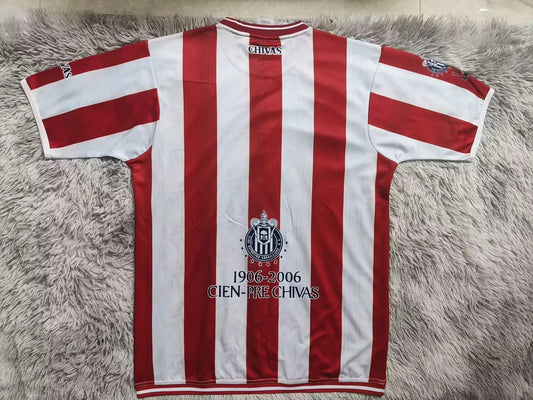 Retro Chivas 100 Year Champion Football Jersey 2006