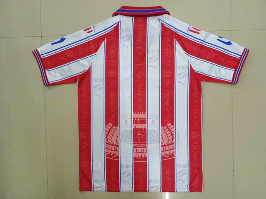 Retro Atletico Madrid Home Football Jersey 1996/1997