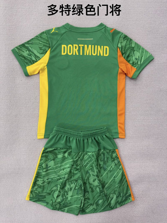 Dortmund Goalkeeper Green Fans (Kids And Man) Football Jersey 2025/2026