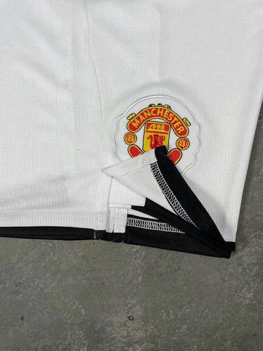 Retro Manchester United Away Short Football Jersey 2007/2008