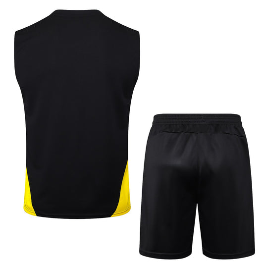Dortmund Vest Black Training Fans Football Jersey 2024/2025