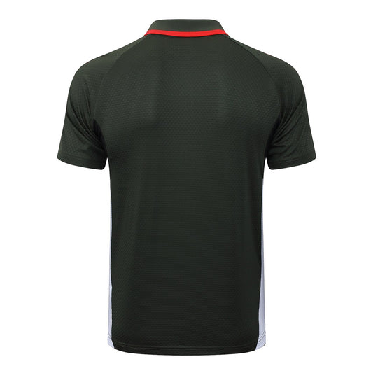 Bayern Munich Polo Fans Black Football Jersey 2025/2026