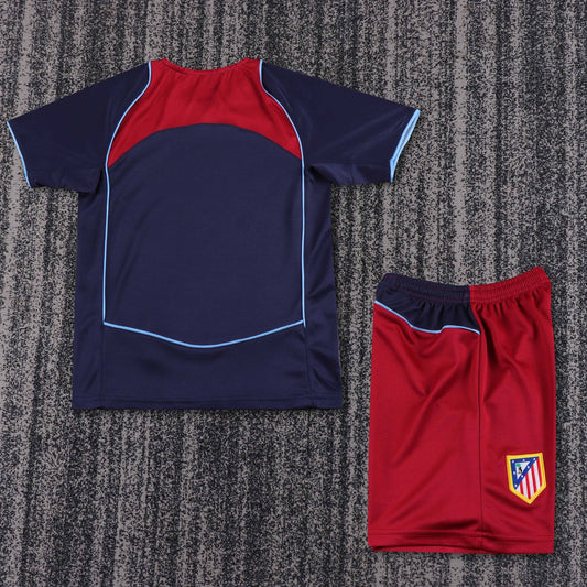 Retro Atletico Madrid Away Kids Football Jersey 2004/2005