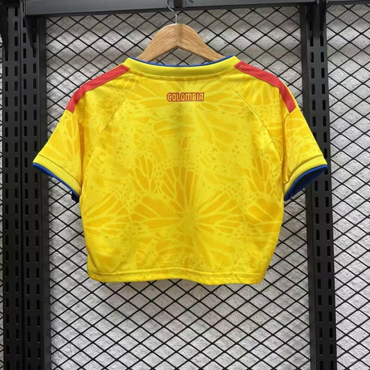 Colombia Women Home Cheerleading Team Fans Football Jersey 2026/2027