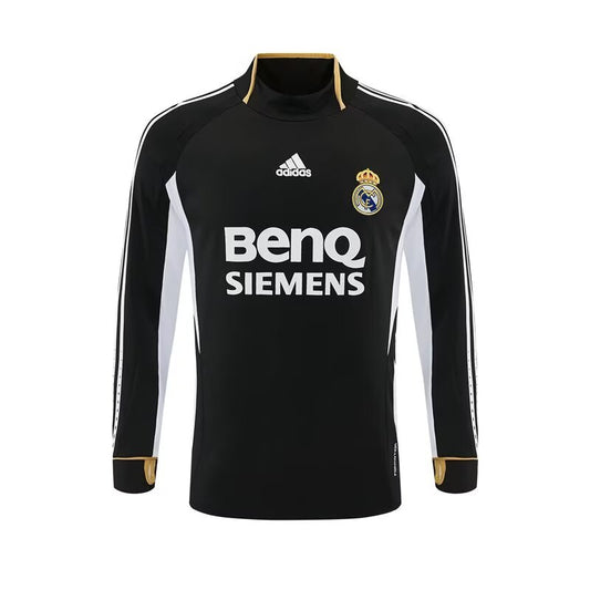 Retro Real Madrid Training Black Fans Football Jersey 2006/2007