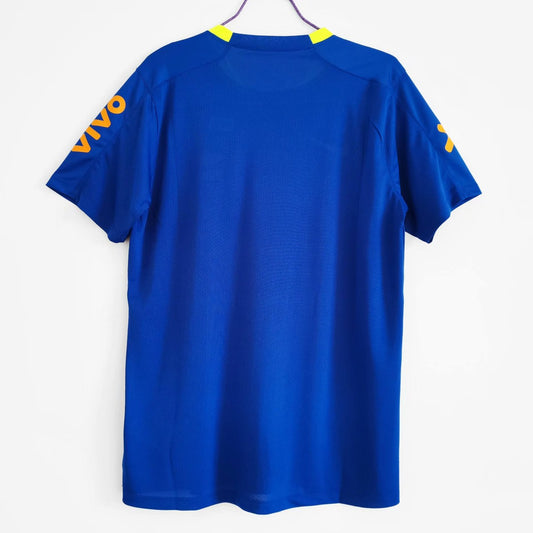 Brazil Training Suit Blue Football Jersey 2021