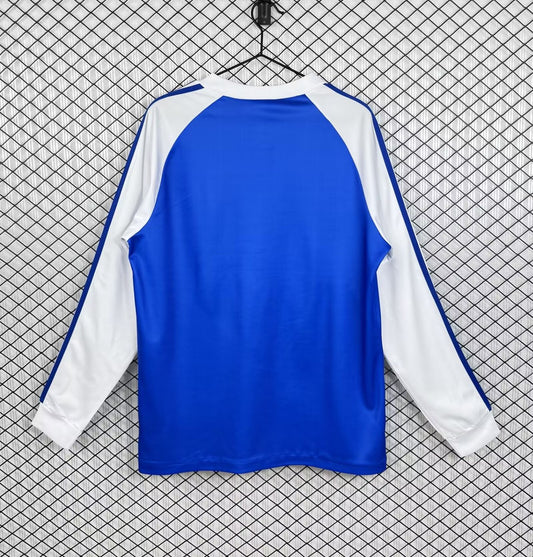 Retro Strasbourg Long Sleeve Home Fans Football Jersey 1978/1979