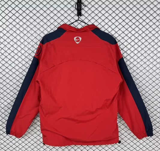 Retro Arsenal Windbreaker Red Football Jersey 2004/2005