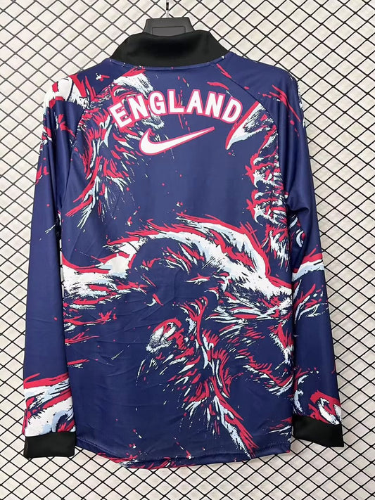 England Goalkeeper Long Sleeve Fans Football Jersey 2026/2027