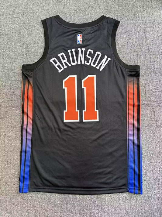 New York Knicks Black #11 BRUNSON NBA Jerseys 2025/2026