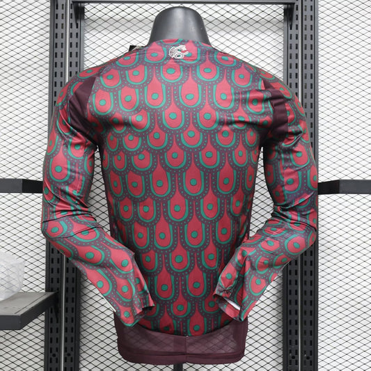 Mexico Home Long Sleeve Player Football Jersey 2024/2025