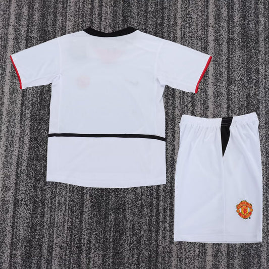 Retro Manchester United Home Kids Football Jersey 2002/2003