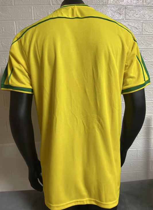 Retro Brazil Concept Version Football Jersey