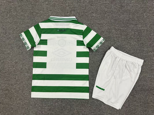 Retro Celtic Home Kids Football Jersey 1997/1999