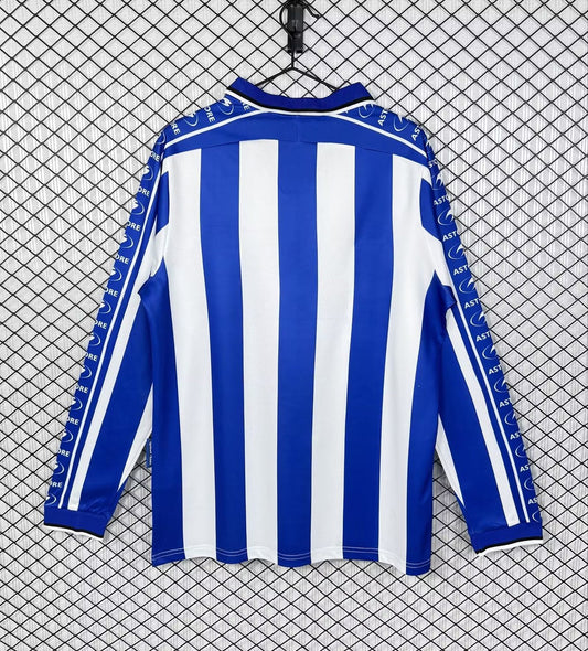 Retro Deportivo Home Long Sleeve Fans Football Jersey 1998/1999