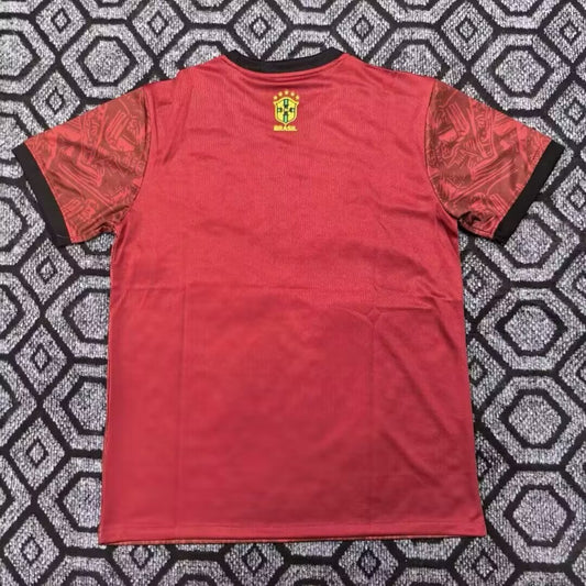 Brazil Special Edition Red Jordan Fans Football Jersey 2025/2026