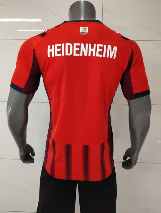 Heidenheim Home Fans Football Jersey 2025/2026