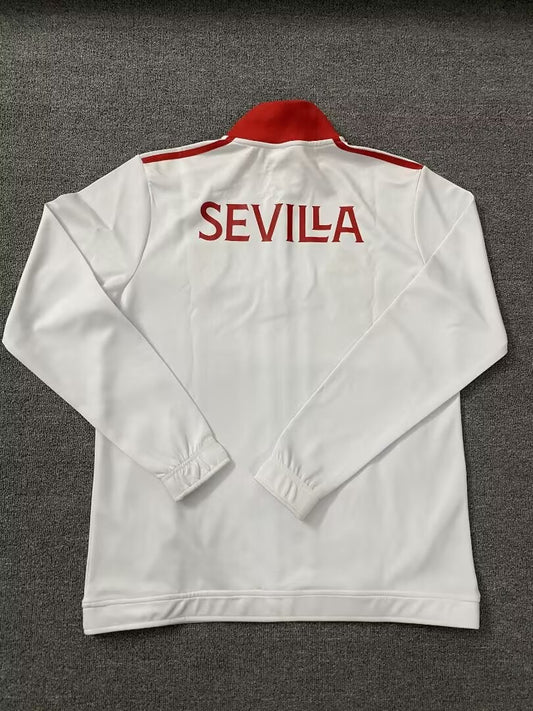 Sevilla Jacket White Kits 2025/2026