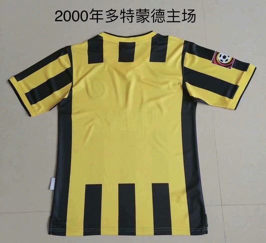 Retro Dortmund Home Football Jersey 2000