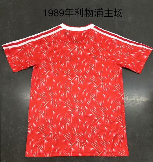 Retro Liverpool Home Football Jersey 1989