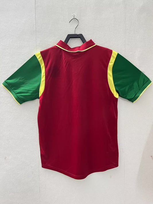 Retro Portugal Home Fans Football Jersey 1999