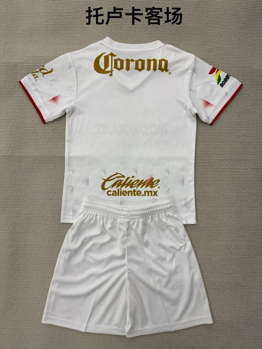 Toluca Away Fans (Kids And Man) Football Jersey 2025/2026