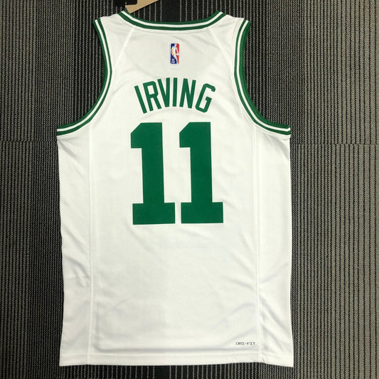 Retro Boston Celtics 75 Year White #11 IRVING NBA Jerseys