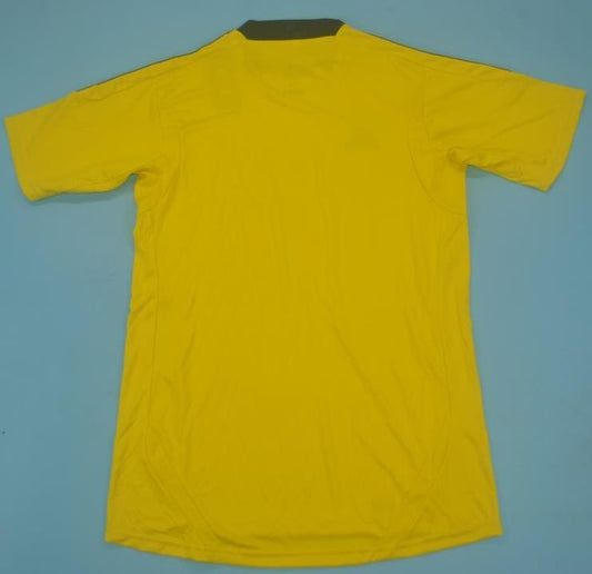 Retro Real Madrid Yellow GK Football Jersey 2010/2011
