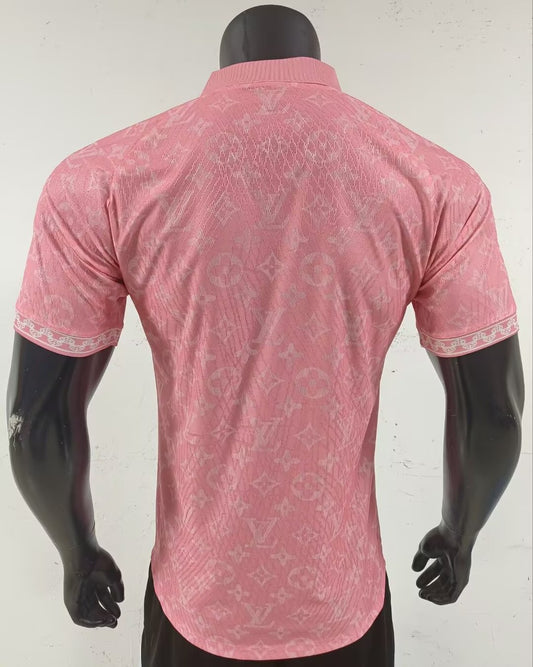 Real Madrid LV Special Edition PinK Player Football Jersey 2026/2027