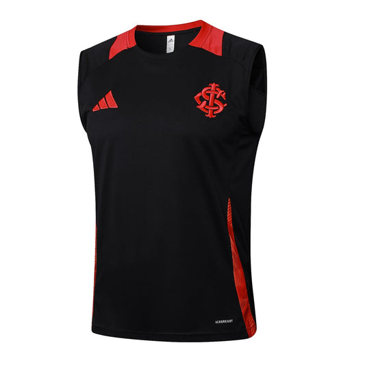 International Black Training Vest Fans Football Jersey 2024/2025