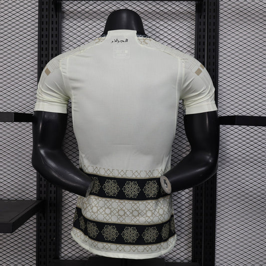 Algeria White Player Football Jersey 2025