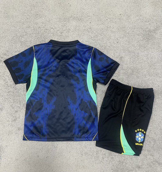 Brazil Away Kids Fans Football Jersey 2026/2027
