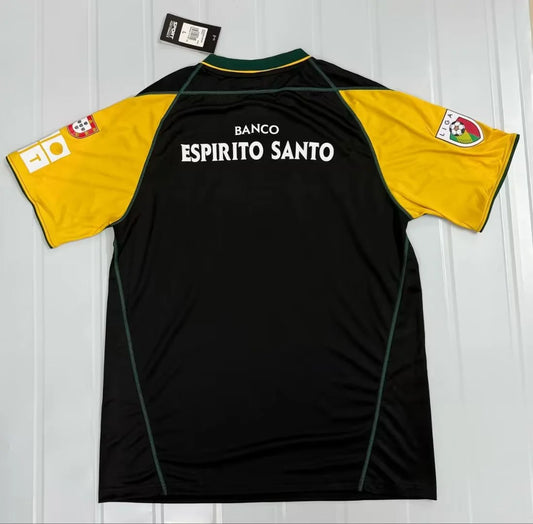 Retro Sporting Lisbon Away Football Jersey 2002/2003