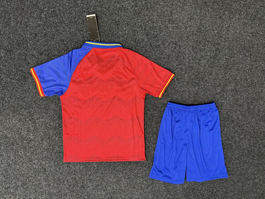 Spain Home Kids 2025 Football Jersey