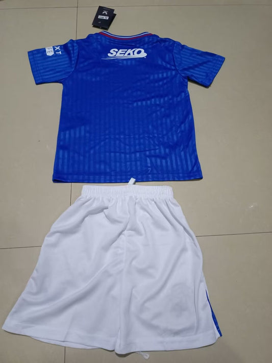 Rangers Home Kids Football Jersey 2023/2024
