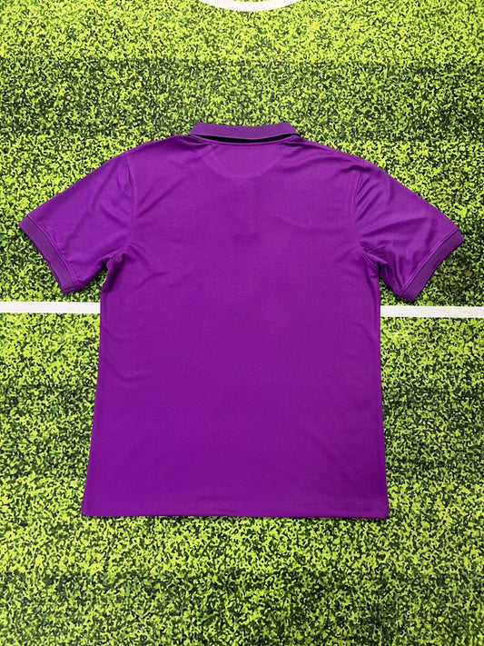 Barcelona Polo Fans Purple Football Jersey 2025/2026