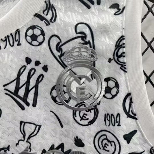 Real Madrid Women Vest Fans Football Jersey 2025/2026