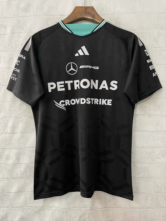 F1 Mercedes-Benz Black Short Sleeve Racing Suit 2026